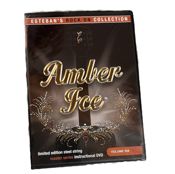 Esteban's Rock On Collection Guitar Lessons NEW 1-10 Amber Ice - Picture 8 of 8